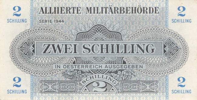 2 Schilling p104b Alliierte Militärbehörde